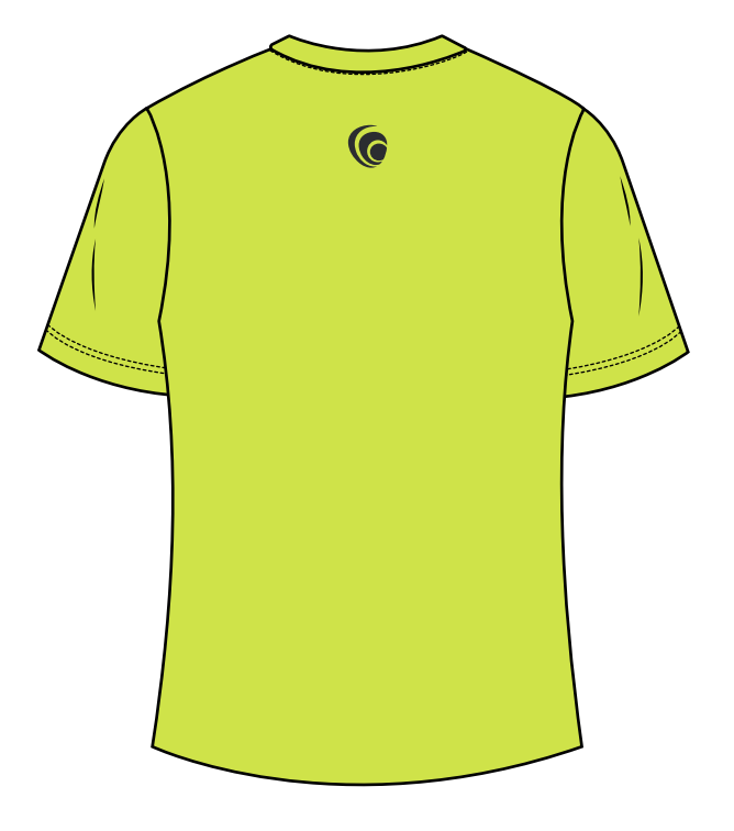 Customised cotton t-shirt - growth green