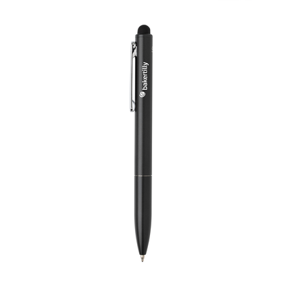 Recycled aluminium pen with stylus