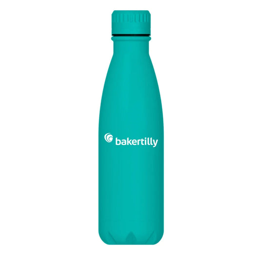 Nova pure steel water bottle 500ml - aqua